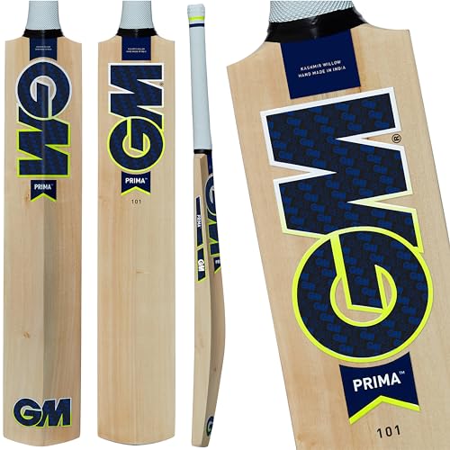 Gunn & Moore Prima 101 Cricketschläger, Natur, Full Size-Player Height 175cm Plus