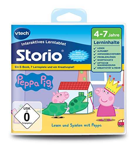 VTech 80-233404 - Lernspiel Peppa (Storio 2, Storio 3S)