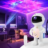 Sternenhimmel Projektor Astronaut, sternenhimmel projektor astronaut mond, Projektor Nachtlicht, Sternenhimmel Projektor Kinder, Dekor für Schlafzimmer, Zuhause, Gift For Children And Adults (A)