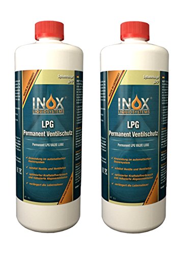 INOX LPG Permanent Ventilschutz Additiv, 2x 1L - Zusatz für Autos mit Gasanlage