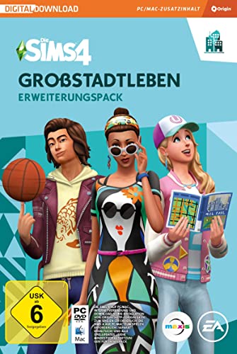 Die Sims 4 Großstadtleben (EP3) Erweiterungs-Pack PCWin-DLC |PC Download Origin Code |Deutsch