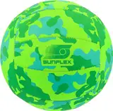 Sunflex® Beach- und Funball Size 3 Camo Green | Wasserfester Neoprenball mit rutschfestem Grip | Freizeitball für Strand, Pool & Garten | Leicht & robust | 128 g & Ø 15 cm | Kinder & Erwachsene