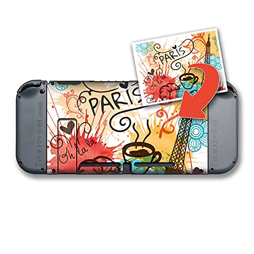 atFoliX Personalisierbare Designfolie kompatibel mit Nintendo Switch - gestalte deinen Skin Aufkleber im Custom-Konfigurator einfach selbst