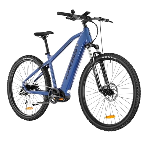 Varstrom E-Bike MTB Hexagon Boost 3.0, 29" Elektrofahrrad für Damen und Herren, 250W Mittelmotor 100N·m, 43,2V 12Ah 518Wh Akku, Blau