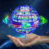 semai Fliegender Ball, Flying Orb Ball mit RGB Licht, Spielzeug Jungen Magic Ball, Hand Controlled Schwebeball Geschenke für Jungen Mädchen 6-12 Jahre - Blue