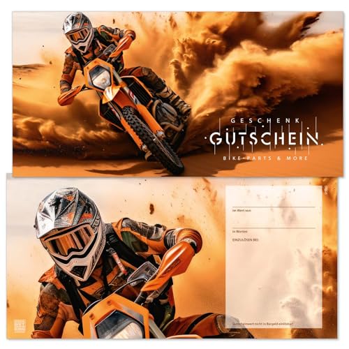 GESCHENKGUTSCHEINcom. 10 Formulare zum Erstellen eigener Geschenkgutscheine für Motorräder Motorradgeschäfte. SP9245-0-10-V1