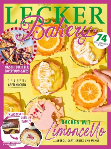 Lecker Spezial 1/2025 "Backen mit Limoncello"