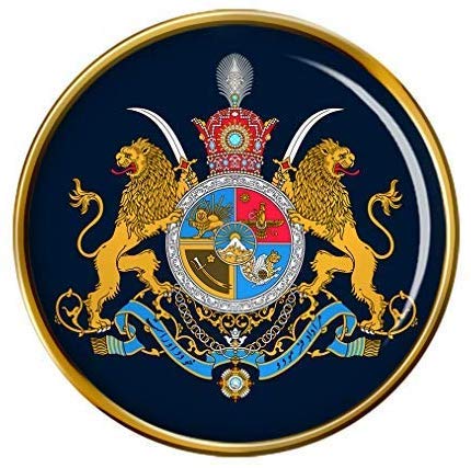Giftshop UK Iran Imperial Wappen Anstecker