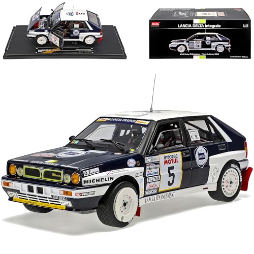 SUN STAR Lancia Delta integrale Saby Tour De Corse 1989 Nr 5 1/18 Sunstar Modellauto Modell Auto