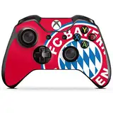 Skin kompatibel mit Microsoft Xbox One Controller Folie Sticker FC Bayern München Offizielles Lizenzprodukt FCB