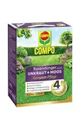 COMPO Rasendünger gegen Unkraut + Moos Komplett-Pflege - optimale Nährstoffversirgung - 3 Monate Langzeitwirkung - gegen Moos und Unkraut - 6 kg für 200 m²