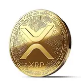 innoGadgets® Physische XRP Medaille mit 24-Karat Echt-Gold überzogen. Wahres Sammlerstück mit Schutzhülle, Münzkapsel. Perfekt für jeden XRP-Fan