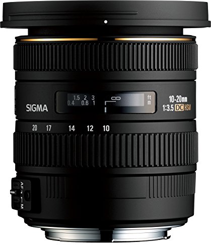 Sigma 10-20 mm F3,5 EX DC HSM-Objektiv (82 mm Filtergewinde, für Canon Objektivbajonett)