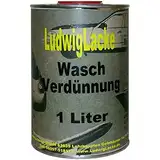 Waschverdünnung 1Liter Nitroverdünnung säubern Autolack Pinselreiniger