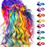 8 Stück Haarkreide für Kinder Haarkreide für Mädchen Haarfarbe Auswaschbar Auswaschbar Geeignet für Damen Kinder Hochzeit Make up Karneval Temporäres Haarfarben Styling