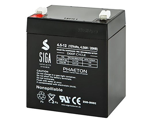 4.5AH 12V AKKU AGM Gel Batterie Elektro Scooter USV NOTSTROM APC12 Volt BLEIAKKU