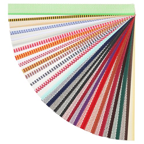 PATIKIL 12" Leinen Buchbindungsband, 26er Pack Stoff Buchbindungsreparaturband Buchbindungsband für Buchbindung Buchkunst Nähen DIY Handwerk, 26 Farben