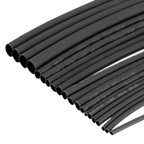 1 Meter/lot 2:1 Black 1 2 3 5 6 8 10mm Diameter Heat Shrink Heatshrink Tubing Tube Sleeving Wrap Wire DIY Connector Repair(1mm)