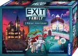 Kosmos 684662 EXIT® - Das Spiel Family, Zwei Rätselabenteuer Schloss Gemeinstein + Mission Candyland, Escape Room Spiel für die Familie, EXIT Game Familie und Kinder ab 8 Jahre