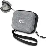 JJC Kamera-Objektiv-Filter-Etui für 10x Rundfilter bis 67 mm Durchmesser - Filtertasche Tasche Tragebox Aufbewahrungstasche mit einem Mikrofaser-Reinigungstuch