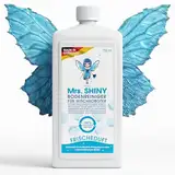 Mrs. SHINY - Wischroboter Reinigungsmittel mit Frischeduft - streifenfreie Sauberkeit & schnelles Trocknen - Bodenreiniger Wischroboter - Kompatibel mit allen Saugwischern - 750ml