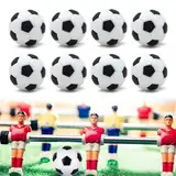 DHWEKU 8 Stück Tischkicker Bälle im Set Kickerbälle Hochwertige leise Tischkicker Bälle in 23mm für Tischfußball & Tischkicker