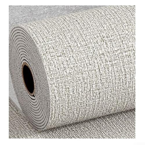 Jonikuper Schalldichte Tapetenrolle, selbstklebend, feuchtigkeitsbeständig, Wandverkleidung, Wärmedämmung, schmutzabweisend, Heimdekoration, 50 x 300 cm (grau)