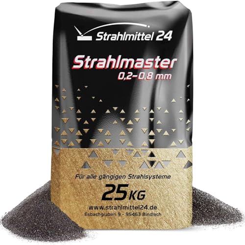 25 KG Strahlmittel Strahlmaster 0,2-0,8 mm von Samore GmbH