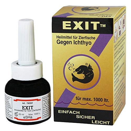 ESHA EXIT Gegen Ichthyo 20ml für 1000 Liter Heilmittel für Max. 1000 Liter