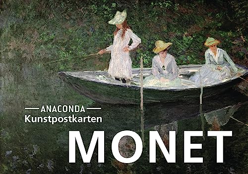 Postkarten-Set Claude Monet: 18 Kunstpostkarten aus hochwertigem Karton. ca. 0,28€ pro Karte (Anaconda Postkarten, Band 9)