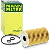 MANN-FILTER HU 7008 Z Ölfilter – Ölfilter Satz mit Dichtung / Dichtungssatz – Für PKW