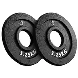 Strengthshop Riot Gusseisenscheiben - 1.25 kg - 5 kg, Paar - Cast Iron Olympic 50mm Plate Set (1.25 kg)