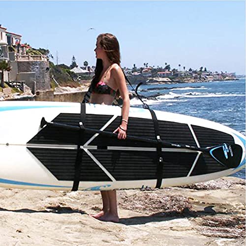 Surfbrett Schultergurt, Surfbrett Tragegurt, Paddleboard Strap, SUP Board Zubehör Tragegurt, verstellbarer Nylon-Surfbrett-Träger, Paddle Board Strap, Skateboard Schulterträger, Skateboard Tragegurte