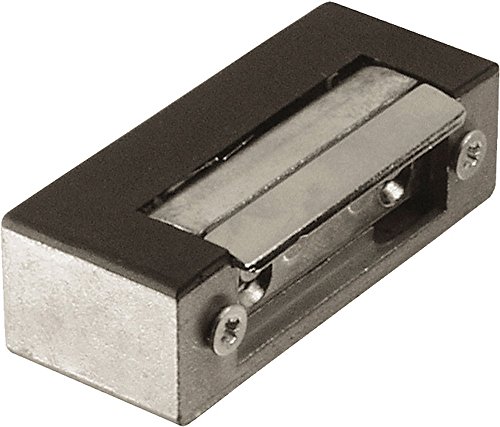 ABUS Elektrischer Türöffner ET80 - für linke und rechte Türen - 8-14 V Nennspannung - mit Hebel zur mechanischen Entriegelung