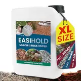 Vuba EASIHOLD Rocks – 5L XL Kiesbinder zum Verkleben von Steinen, Rinde und Kies auf Rabatten, Terrassen und Gartenwegen. Hält bis zu 3 Jahre, ungiftig, gebrauchsfertig.