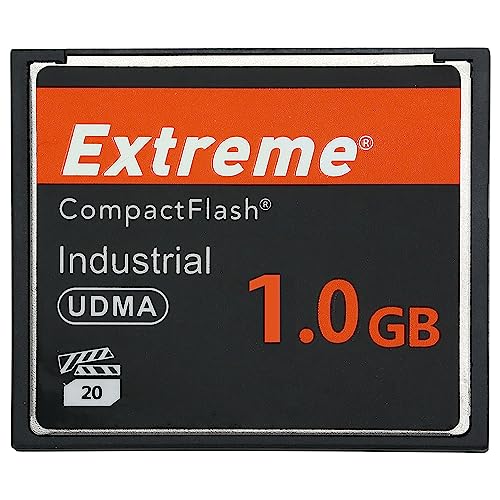 Extreme 1GB Compact Flash Speicherkarte, Original CF Karte für professionelle Fotografen, Videografen, Enthusiasten