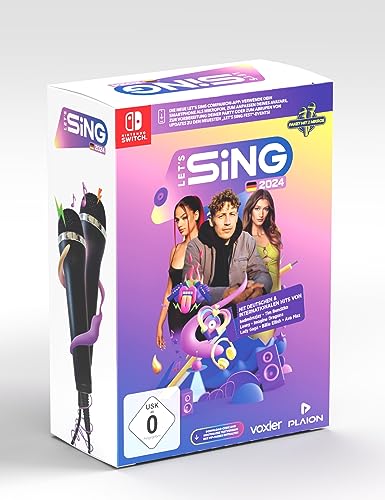 Let's Sing 2024 German Version (+ 2 Mics) (Nintendo Switch)