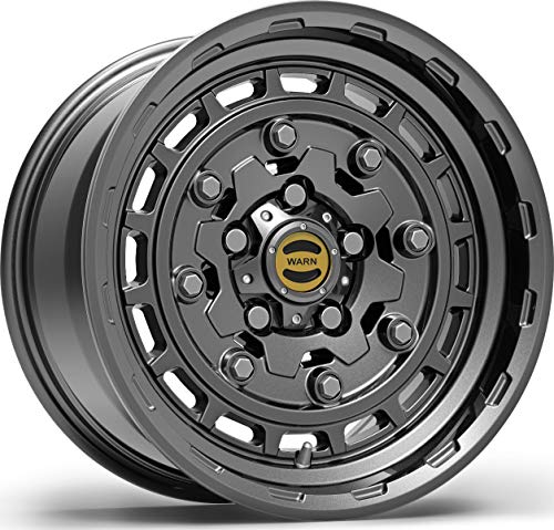 WARN Epic Wheels 106690, passend für: Jeep Wrangler JL, JK und Gladiator JT - Jackhammer, Gunmetal Grey