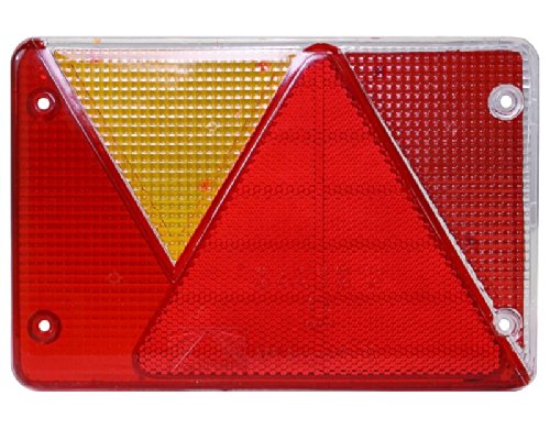 Multipoint 4 IV Lichtscheibe Ersatzglas 18-8484-007 links für Pkw Anhänger LINKS