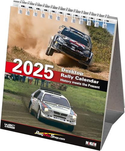 2025 Desktop Rally Kalender - History meets the Present