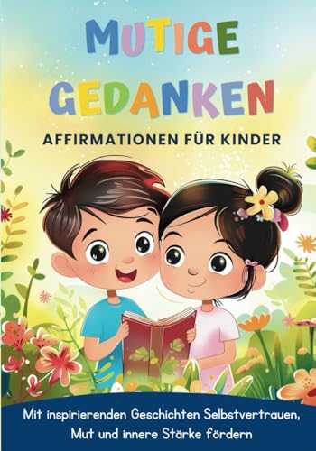 Mutige Gedanken - Affirmationen für Kinder: Mit inspirierenden Geschichten und Übungen Selbstbewusstsein stärken – Mutmacher-Buch für Mädchen und Jungen, um Mut und innere Stärke zu fördern