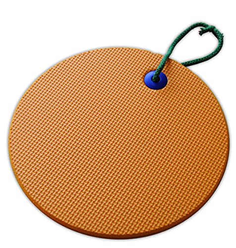 Sitzunterlage für Kinder Sitzkissen Outdoor fester Eva Schaumstoff 25x25 cm (Orange)
