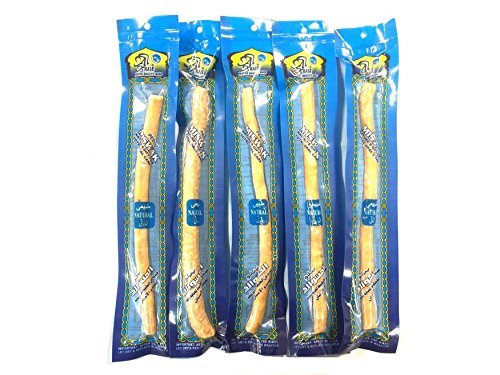 Al-Khair Miswak, 5 Stäbe, zur Reinigung der Zähne, eingeschweißt