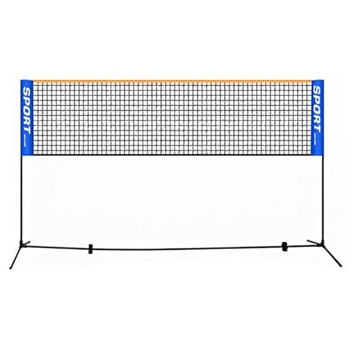 Tragbares Badminton-Netz-Set für Hinterhof, Sport, Training, faltbares Badminton-Netz-Set, verstellbare Höhe, tragbares Badminton-Netz-Set für Pickleball, Kinder, Volleyball, Fußball, Tennis, S