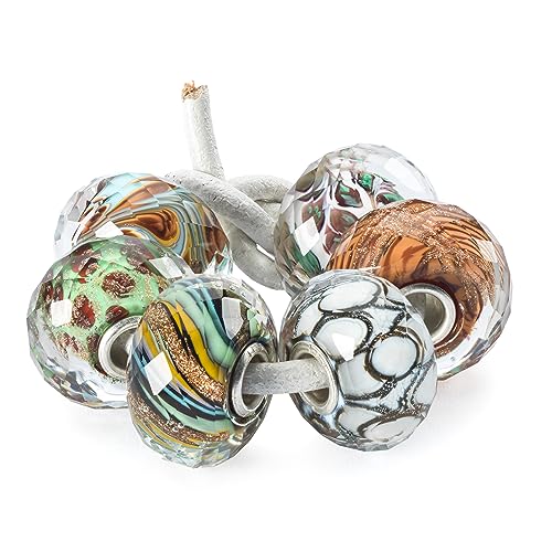 Trollbeads Herbstkollektion Pfötchenliebe Glasbeads (Zusammengehörigkeit Set)