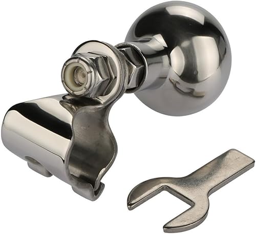 BOOMSTART Edelstahl Boot Steuerknauf – Marine Sport Lenkrad Knauf, Drehknauf, Lenkhilfe für Bootslenkung, Lenkradknauf für Boote Yacht, Lenkrad, Spinner, Manövrieren