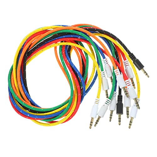 JOINPAYA 6St Stecker-zu-Stecker-Audiokabel Stereokabel aux kabel für auto 3,5-mm-Kabel Wagen