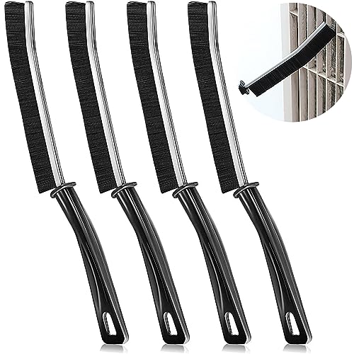 Fugenbürste, Spaltreinigungsbürste, Kaluofan 4 Stück Cleaning Brush, Eckenreinigungsbürste, Crevice Cleaning Brush, Multifunktionale Reinigungsbürste für Fenster Waschbecken, Küche, Badezimmer