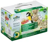 Dehner Natura Premium Meisenknödel ohne Netz, ganzjähriges Wildvogelfutter proteinreich / energiereich, Vogelfutter für Wildvögel, Karton aus FSC®-zertifizierter Produktion, 30 Stück je 90 g (2.7 kg)