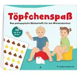 Töpfchenspaß: Belohnungstafel für Kinder, für das Töpfchentraining. Von Experten in Schweden entwickelt. Töpfchen Buch mit Stickern zum trocken werden